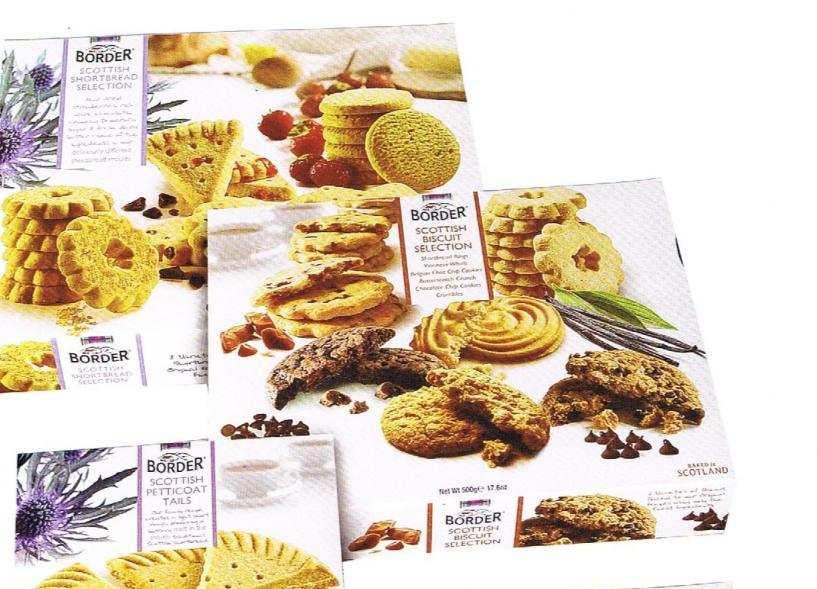 Border Biscuits Gift Carton Range THE FIRST