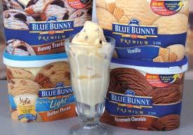 ctn. 2/ 7 Blue Bunny Premium Ice Cream 56 oz.