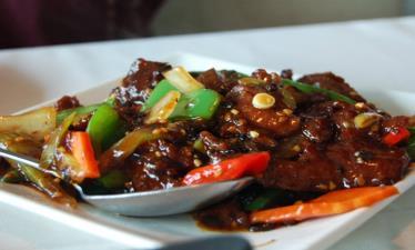 50 Cooked with Green Peppers & Onions 豉椒雞 / 牛 Beef in Black Bean Sauce 9.