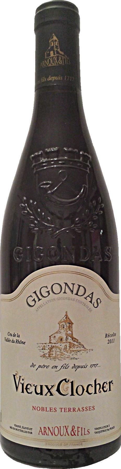 Gigondas Vieux Clocher Red Vintage 2016 Red : 90-92/100 The 2016 Gigondas Vieux Clocher is a firmly tannic wine that likely to require some patience.