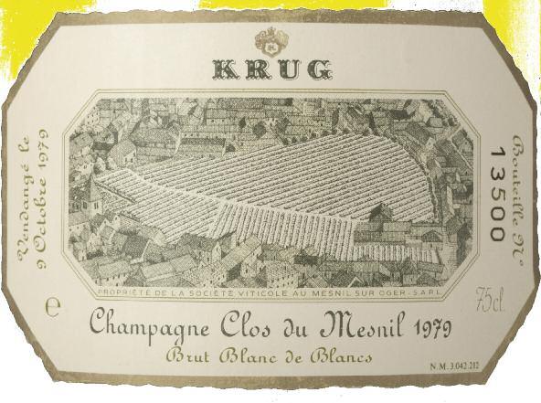 213 Champagne Clos du Mesnil Blanc