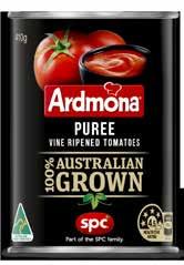 Perfect for soups, casseroles and quick pasta sauces, Ardmona Crushed tomatoes are
