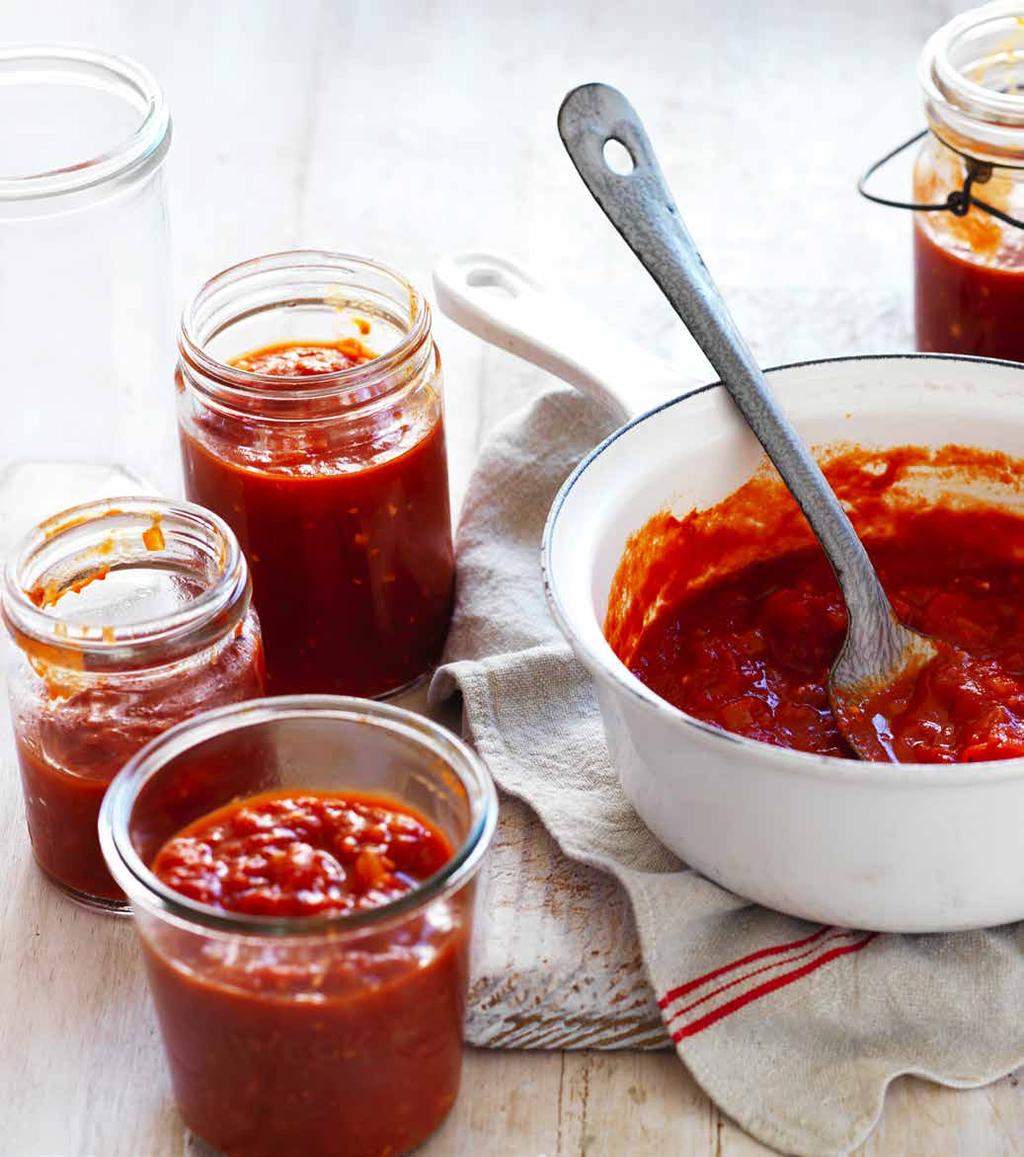 Ways with tomato sauce Simply serve