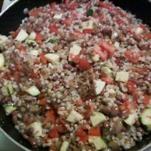 Veggie Beef Skillet Dinner Being a casserole, you can change things as you see fit.
