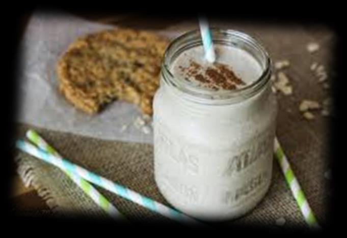 Oatmeal Cookie Smoothie This all-in-one milk-and-cookies smoothie makes a nice change of pace for a summer breakfast or afternoon snack.