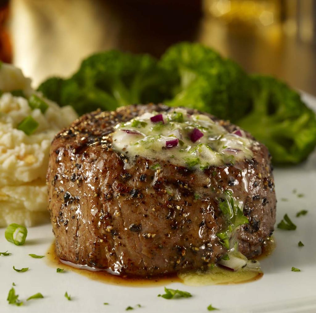 Coleslaw choice cuts fire seared Indulge in a 10-ounce ribeye steak, the most flavorful of steaks with extensive marbling for the tender texture.