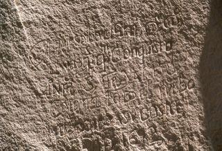Spanish inscription - 1692