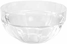 HUERT RND HUERT Plastic Salad owls SN plastic bowls have a sleek, contemporary design