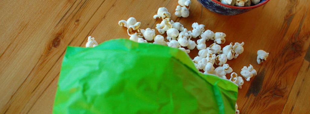 Organic Popcorn 1 ingredient 2 minutes 4 servings