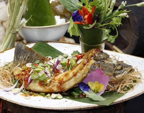 salad 500 THB 500 THB FISH & SEAFOOD DISHES