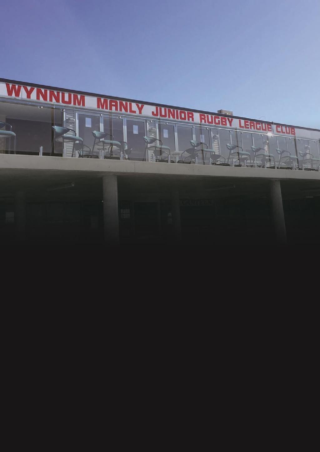 Welcome to the Wynnum Manly Junior Rugby Leagues Club Use this Function & Catering Guide to help
