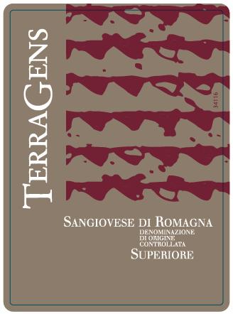 TERRAGENS SANGIOVESE DI ROMAGNA D.O.C. SUPERIORE TERRAGENS SANGIOVESE DI ROMAGNA D.O.C. SUPERIORE Vineyard area: middle and high hills in the central Romagna area between Forlì and Faenza.