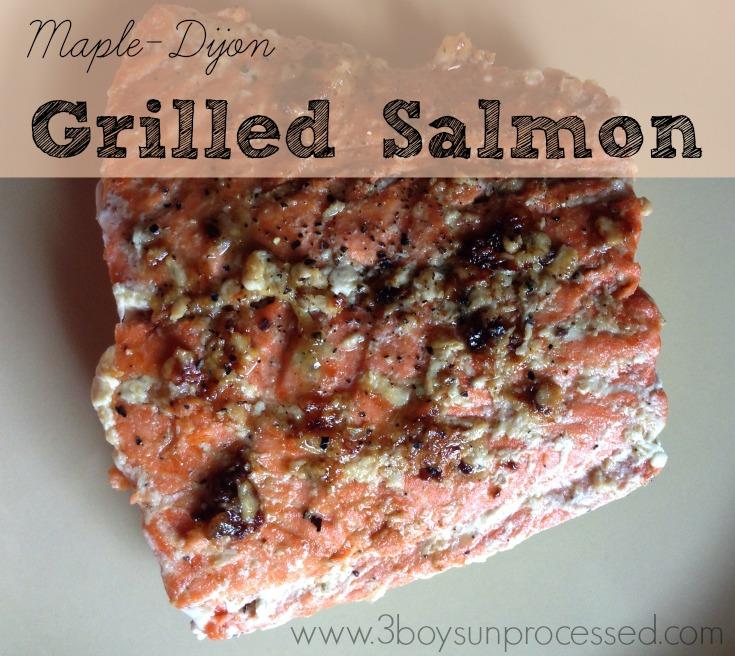 Maple Dijon Grilled Salmon I like to keep things simple with Salmon because it is so good on it s own.