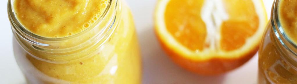 Orange Immunity Booster Smoothie #snack #breakfast #vegan #vegetarian #paleo #eggfree #smoothie #glutenfree #dairyfree #lowfodmap 9 ingredients 10 minutes 2 servings 1.