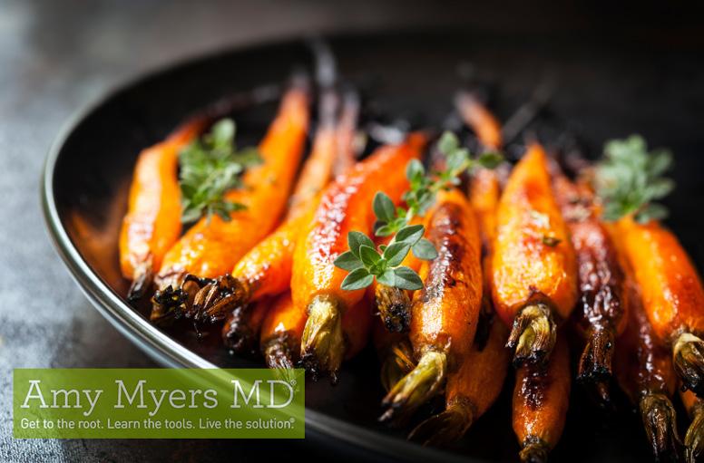 Organic Whole-Roasted Carrots 16 small carrots 1-2 Tbsp olive oil 1/4 tsp sea salt Ground cinnamon 1. Preheat oven to 375 F. 2. Scrub carrots with water and a vegetable scrubber. 3. Place carrots in a large baking dish.