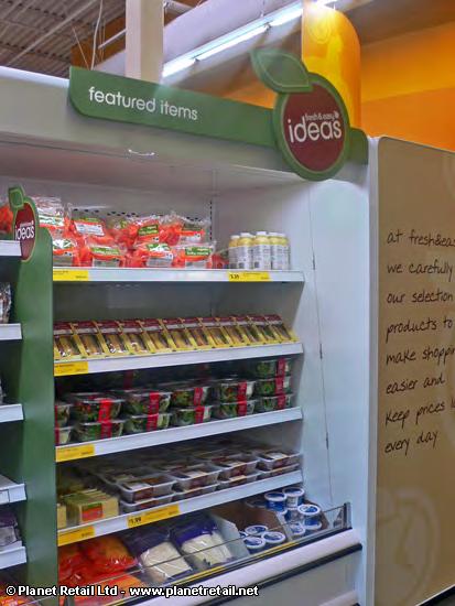 Convenience Food!'Fresh & Easy Ideas' is designed to create excitement in what is generally a promotionfree environment.