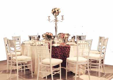 Banquet Hall The venue accommodates three hundred people with the following