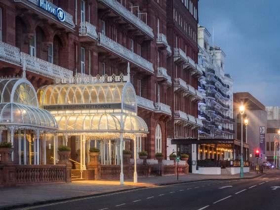 Directions Situated on the sea-front directly opposite the West pier and i360, this hotel is within walking distance of the main pier and Brighton s many shops and bars.