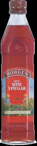SPECIALTY VINEGARS Red Wine Vinegar It is obtained by the natural fermentation of red wine. As it is nonalcoholic so it is Halal.