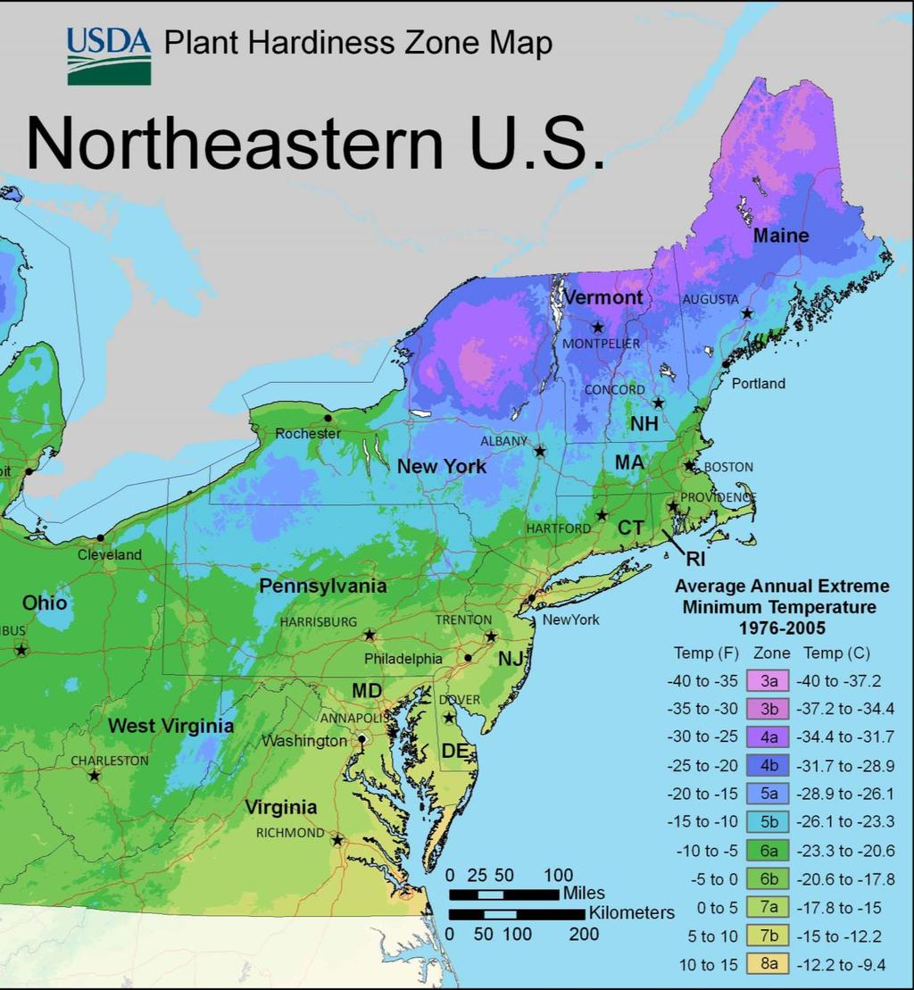 Study Location Research was conducted to apply to dairy farmers in the northeastern U.S. The study crops were grown