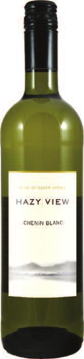 4 HAZY VIEW CHENIN BLANC 2012 WESTERN CAPE, SOUTH AFRICA An elegant and stylish Chenin Blanc from the country that s made it their own.