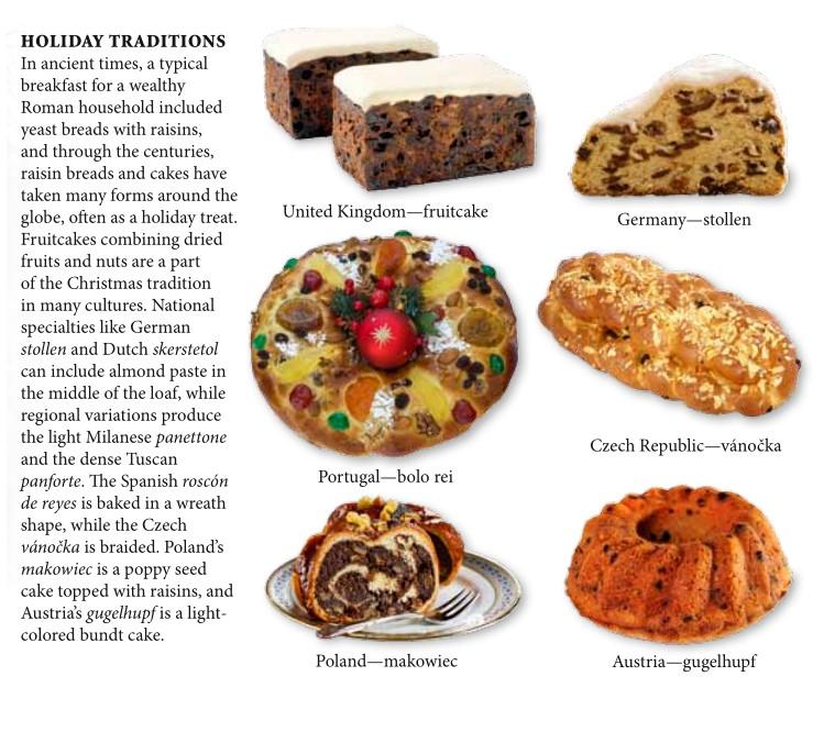 Christmas Holiday Treats Here are ways to get some nutrients in your holiday treats with the use of dried fruits, nuts spices, whole-grain cereals