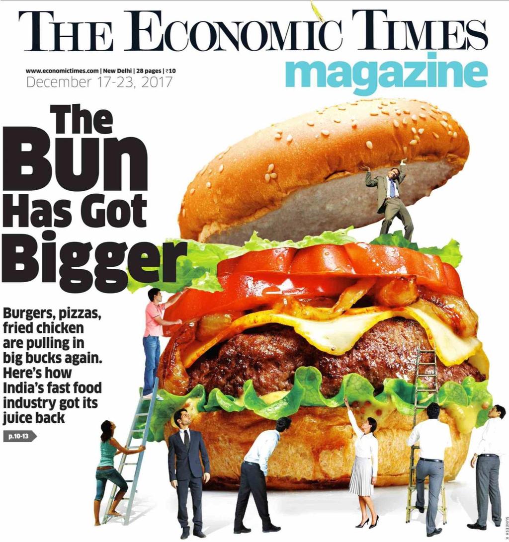 Title Publication Edition The Bun has got Bigger Date 17/12/2017 The Economic Times