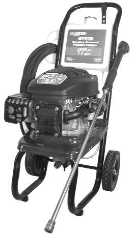 BUILT TO LAST Gasoline Powered Pressure Washer Operating Instructions and Parts List PW2802, PW3002 Please record Model No. and Serial No. for use when contacting the manufacturer: Model No.