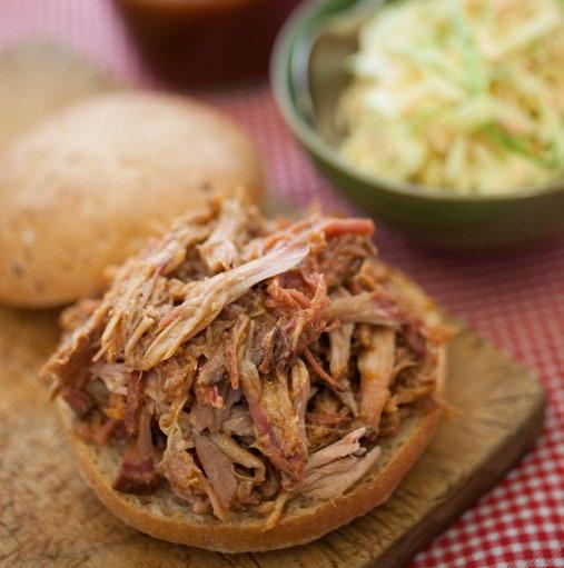 february 1 friday slow cooker pulled pork barbecue sandwiches Pulled pork makes great sandwiches, but you can take this dinner off the bun, if you like.