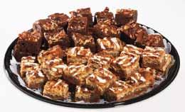 PurE butter SWEET Delights BROWNIES PLATTER 28 19 A decadent platter of various brownies.