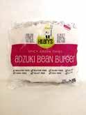 Burger Adzuki Bean or Veggie