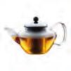water to the tea leaves. This allows tea to be used multiple times. BODUM COLUMBIA Tea Press Stainless steel 496-6.