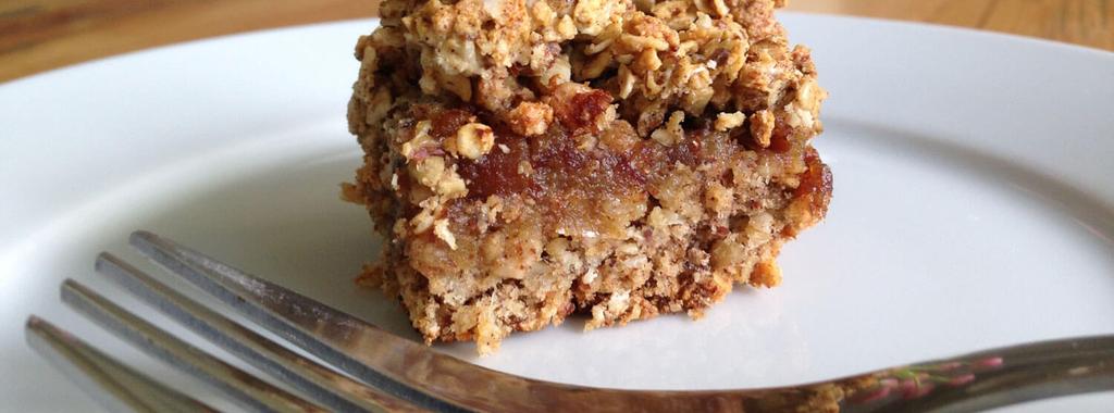 Sweet Cheats by Nicole Ooey Gooey Date Squares 10 ingredients 30 minutes 16 servings 1. Preheat oven to 375. 2. Place chopped dates in a small sauce pan with water. Place over low heat.
