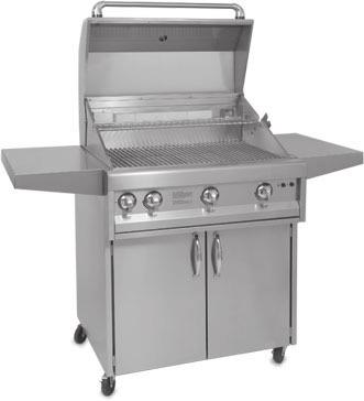 ARTISAN GRILLS BUILT-IN Artisan grills are designed for built-in installations and feature a simple drop-in, self rimming chassis.