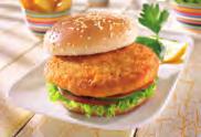 20 g 02057 Chicken Burger Shaped chicken meat, breaded and fried 130 C, 30%