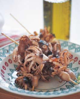 Polpo alla Brace Chargrilled Octopus Buy small octopus if you can find them they are more tender than the large ones.