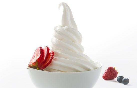 soft serve desserts We have perfected the art of creating frozen yogurt, soft serve gelato and soft serve sorbet. G.S.