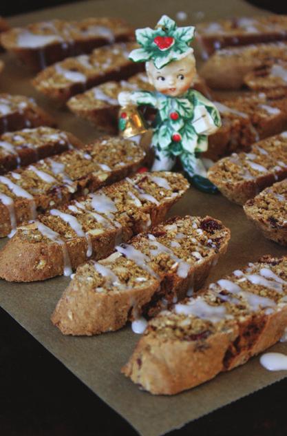 Gingerbread Biscotti: Adapted from joyofbaking.