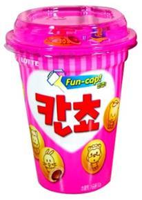 Kancho Kancho cup 42g x 48 pack 95g x 6EA x 4B/L Chocolate-filled Biscuit
