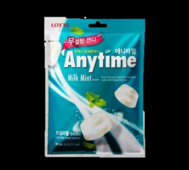 Anytime Pack (Milkmint, Bluemint, Lemonmint) 86g x 20 pack FOB in Korea Sugar-free Candy Refresh your mouth anytime,