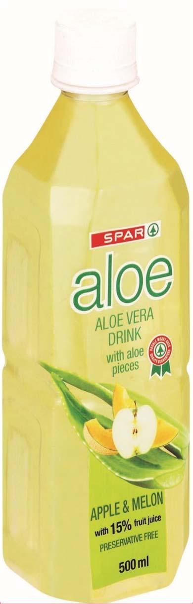 aloe pieces and flavoured