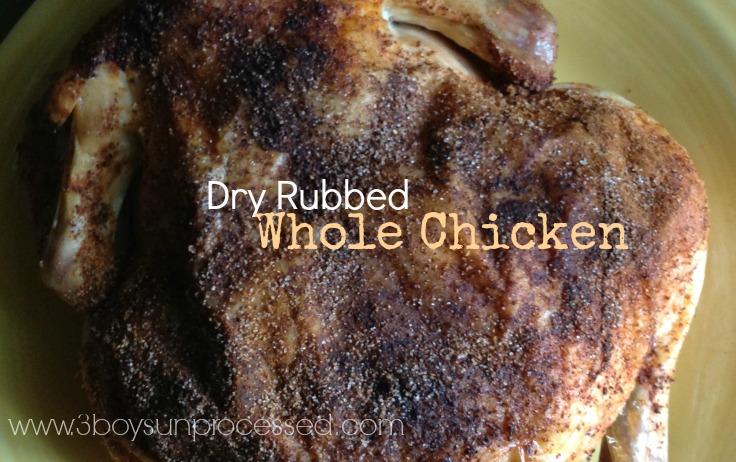1/4 cup sour cream 1/8 cup milk addition cracked black pepper and salt to taste Dry Rubbed Whole Chicken Whole chickens are severely under-rated!