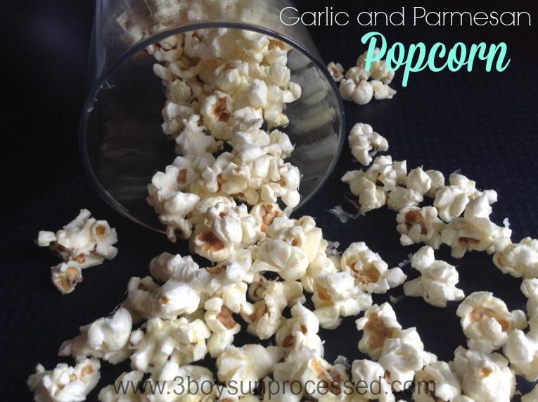 Garlic and Parmesan Popcorn The Popcorn I ve discussed previously how dangerous store bought microwave popcorn is.