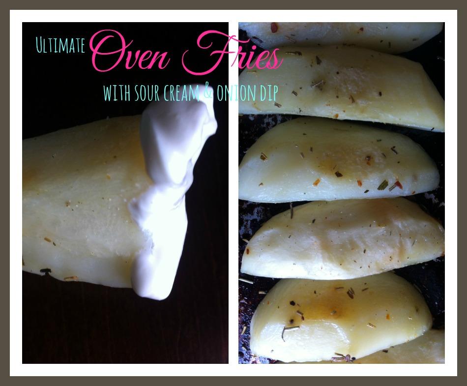 There are a few secrets to the best oven fries. First, use butter! I only used two tablespoons for a whole batch of fries so a little goes a long way. Second, boil potatoes first, then bake.