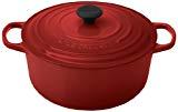 90 AmazonBasics Enameled Cast Iron Dutch Oven - 6-Quart, Red Price: Out of