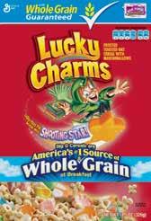 Lucky Charms, Wheaties or