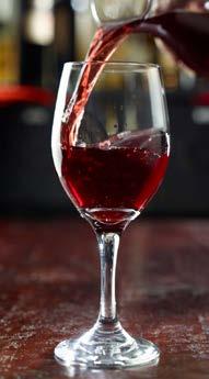 WINE Our wines are listed light-bodied, sweet and fruity, full-bodied, dry and rich.