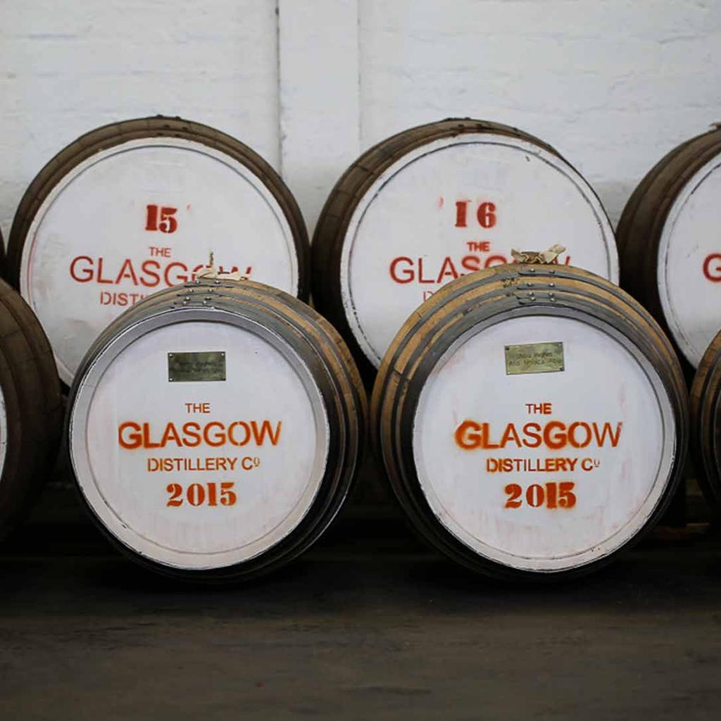 CASK CLUB PRICE LIST (GBP) 200 LITRE EX BOURBON UNPEATED 3125 PEATED 3750 TRIPLE DISTILLED 3750 Purchase a cask to join the Glasgow Distillery Cask Club and