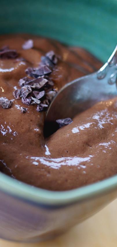 Chia chocolate pudding In a jar, add 1-1 ¼ cup coconut milk drink; 1 Tbsp maple syrup; ¼ tsp sea salt; 3 TBSP cacao powder; ¼ cup chia seeds stir and