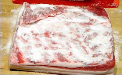 DRY CURED Dry Cured Meats: Meat products packed